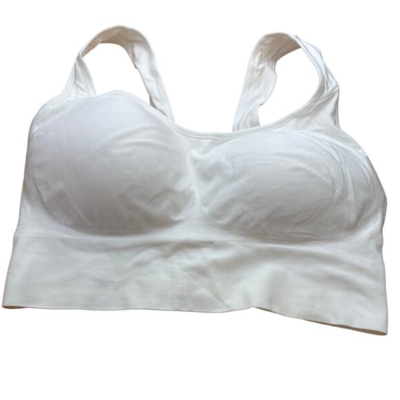 Shapermint Truekind XXL White Enhanced Comfort Wireless Shaper Bra 10023 - Picture 2 of 8